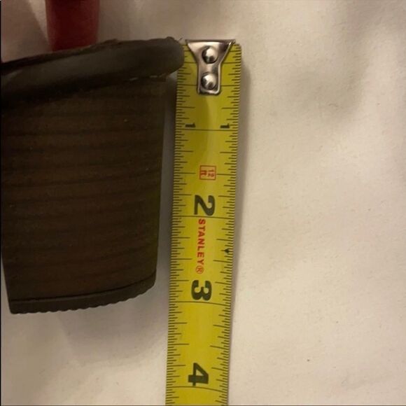 TSONGA DARK BEIGE MULES.  CRISS CROSS STYL… - Picture 6 of 8